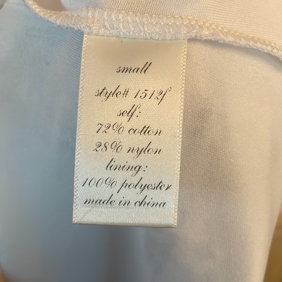 Alya Striped Eyelet Midi Dress Size Small - Picture 4 of 8